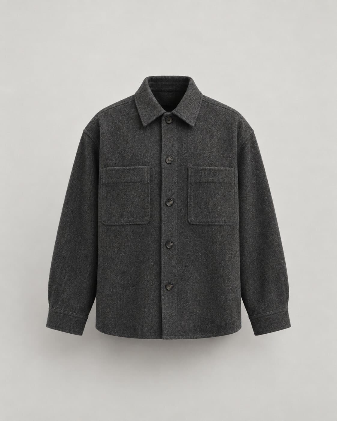 Brushed Wool Overshirt